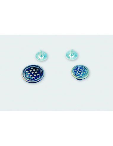 BOUTONS A CLOUS PM - diamêtre14mm