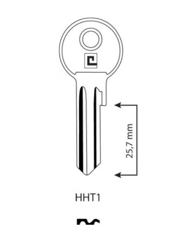 CLE/EBAUCHE  HHT1 - BOITE DE 100