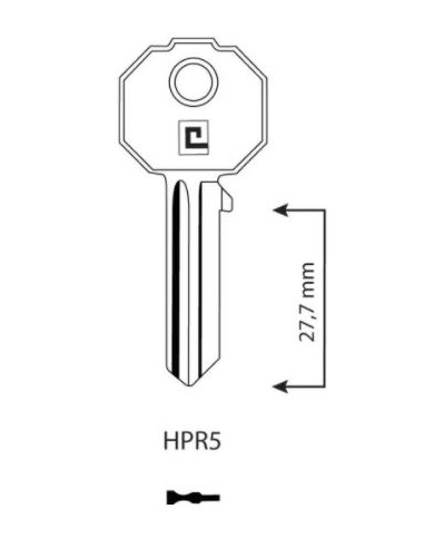 CLE/EBAUCHE HPR5 - BOITE DE 100