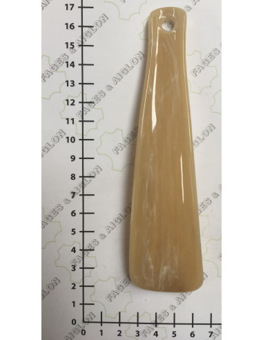 CHAUSSE PIED SAPHIR PLASTIQUE CORNE 16CM