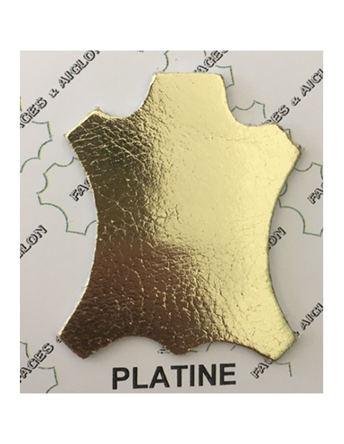 CHEVRE FOULONNEE METAL 07/09  PLATINE 1° chx