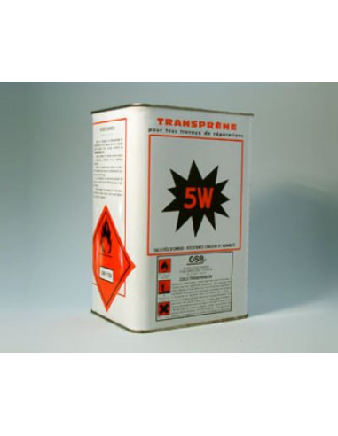 5W - COLLE TRANSPRENE - BIDON 5L