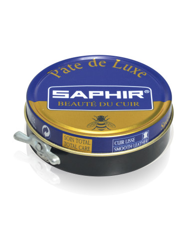 PATE DE LUXE SAPHIR 50ML - noir-marine-bordeaux-acajou-fauve-m.moyen