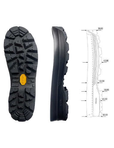 SEMELLE VIBRAM SNIPER 1218A